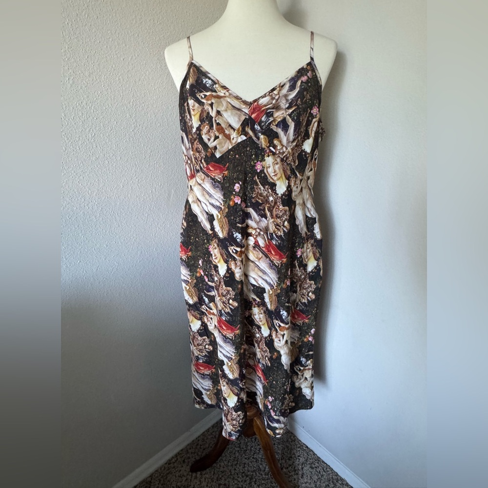 ✨Selkie Primavera Vintage Silk Midi Slip Sample Dress✨